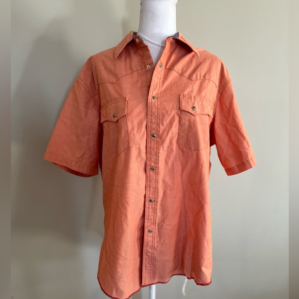 Wrangler button down long sleeve men’s shirt size L